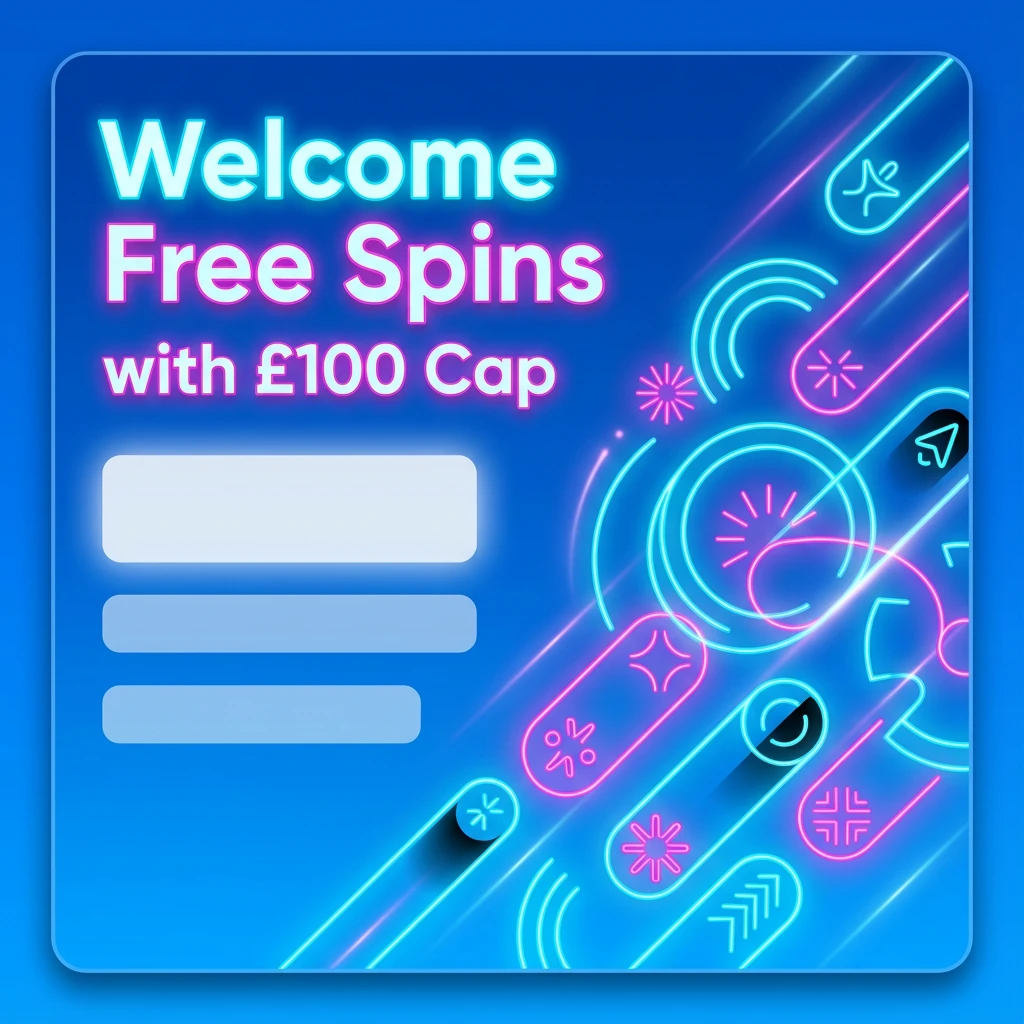 Welcome Free Spins with £100 Win Cap